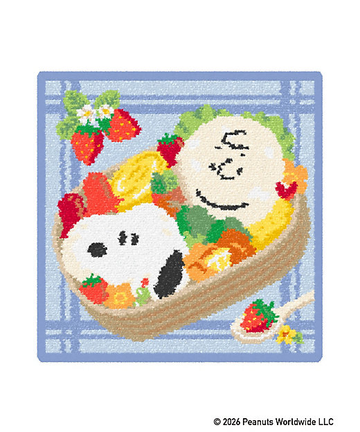 【Pre-order｜Aug】Snoopy in Ginza 2026 - FEILER Towel - Bento Box (Made in Germany)