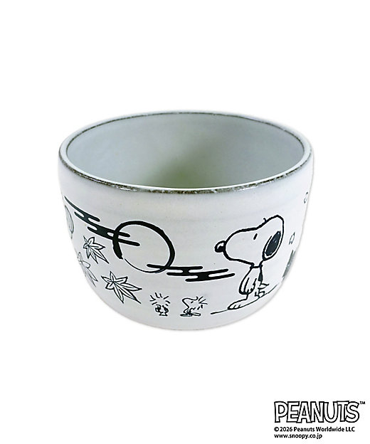 【預訂｜8月】Snoopy in Ginza 銀座展 2026 - Snoopy & Woodstock 波佐見燒 抹茶碗
