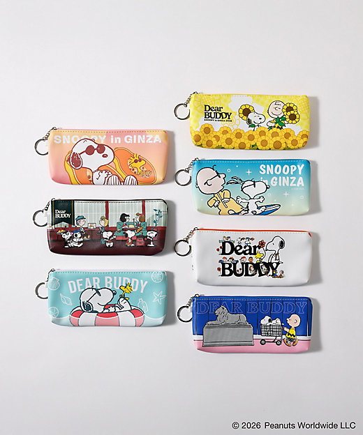 【預訂｜8月】Snoopy in Ginza 銀座展 2026 - 曲奇餅乾連拉鍊袋