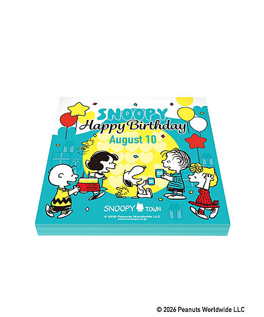 【Pre-order｜Aug】Snoopy in Ginza 2026 Snoopy Birthday - Memo Block