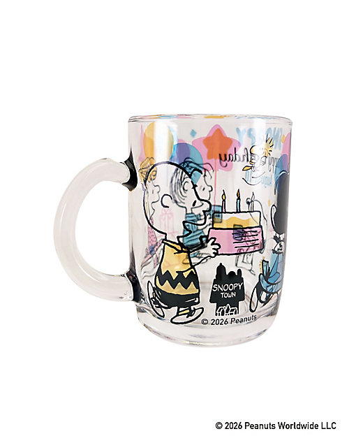 【預訂｜8月】Snoopy in Ginza 銀座展 2026 Snoopy 誕生祭 - 玻璃杯