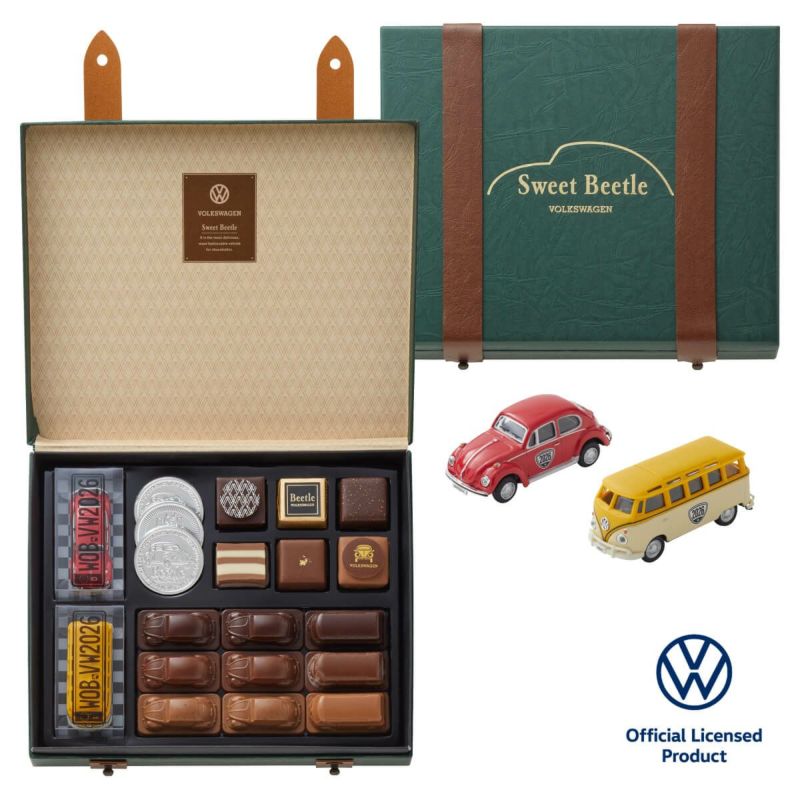 【預訂｜2月】情人節限定 - Morozoff x Beetle Volkswagen 朱古力（Sweet Beetle）