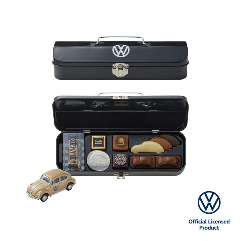 【預訂｜2月】情人節限定 - Morozoff x Beetle Volkswagen 朱古力（Steel Container）