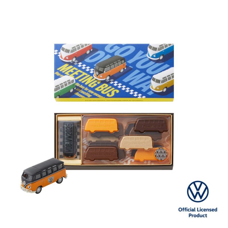 【預訂｜2月】情人節限定 - Morozoff x Beetle Volkswagen 朱古力（Meeting Bus）