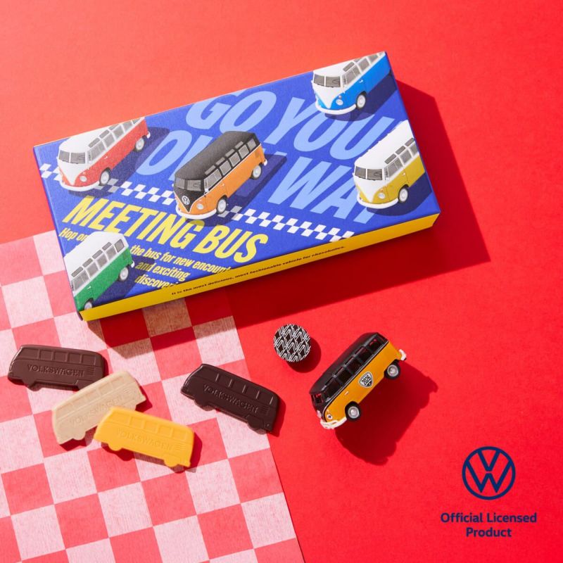 【預訂｜2月】情人節限定 - Morozoff x Beetle Volkswagen 朱古力（Meeting Bus）