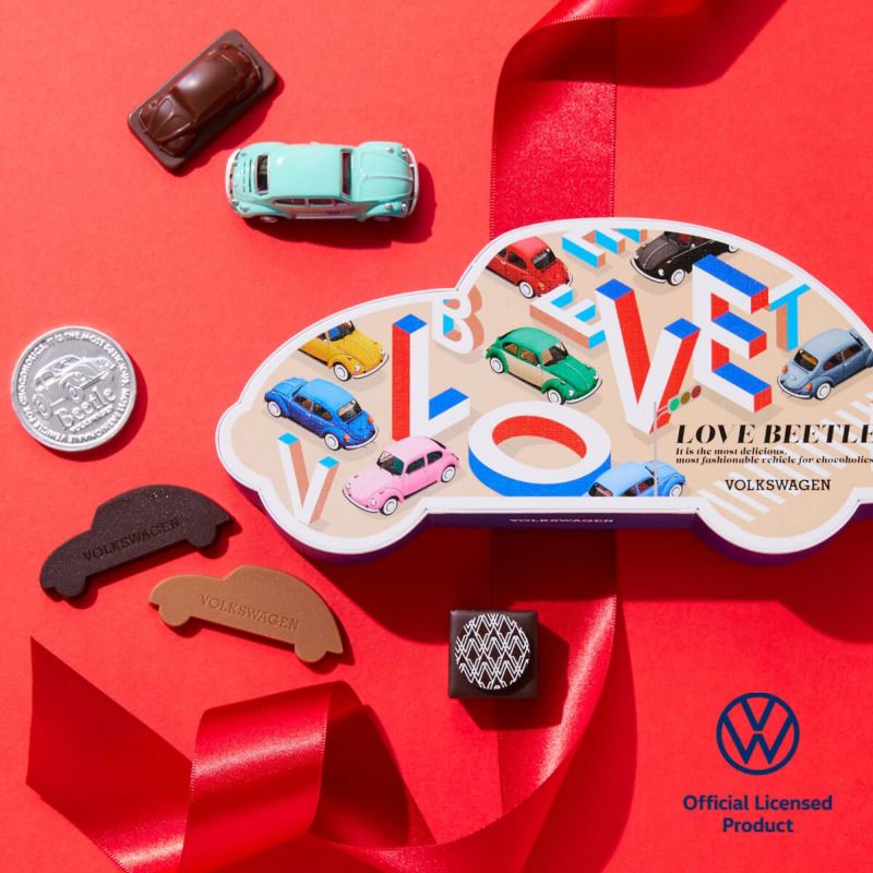 【預訂｜2月】情人節限定 - Morozoff x Beetle Volkswagen 朱古力（Love Beetle）