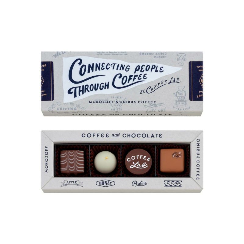 【預訂｜2月】情人節限定 - Morozoff x Coffee Lab 雜錦朱古力 (ONIBUS CHOCOLAT)