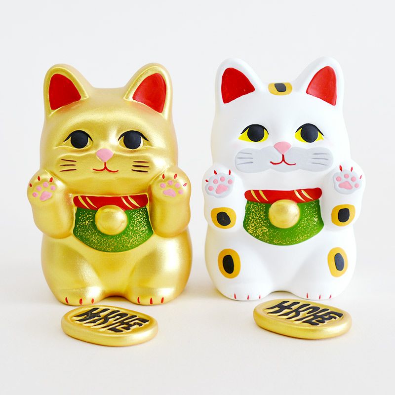 Order】Japan Maneki Neko Beckoning cat Fortune Cat Figurine Home Decor