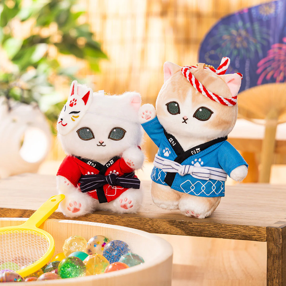 【訂貨】Mofusand 日本夏祭公仔掛飾 