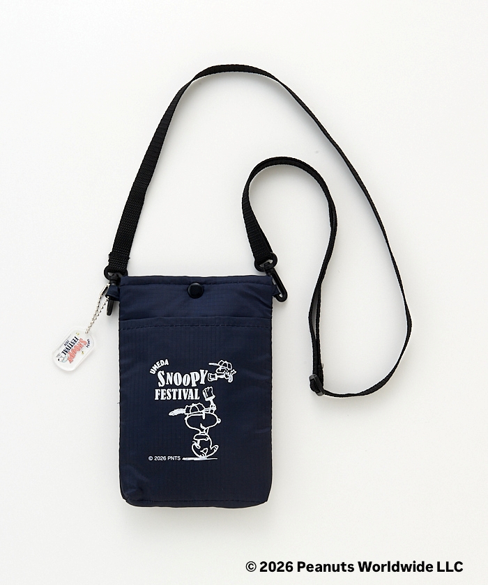 Umeda Snoopy Fest. 2026 Limited Edition - Shoulder Bag/Crossbody Bag with Small Charm