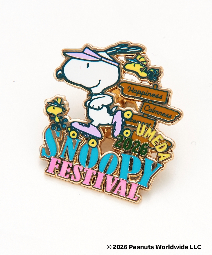 Umeda Snoopy Fest. 2026 Limited Edition - Metal Pin Badge