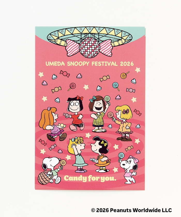 Umeda Snoopy Fest. 2026 Limited Edition - Postcard