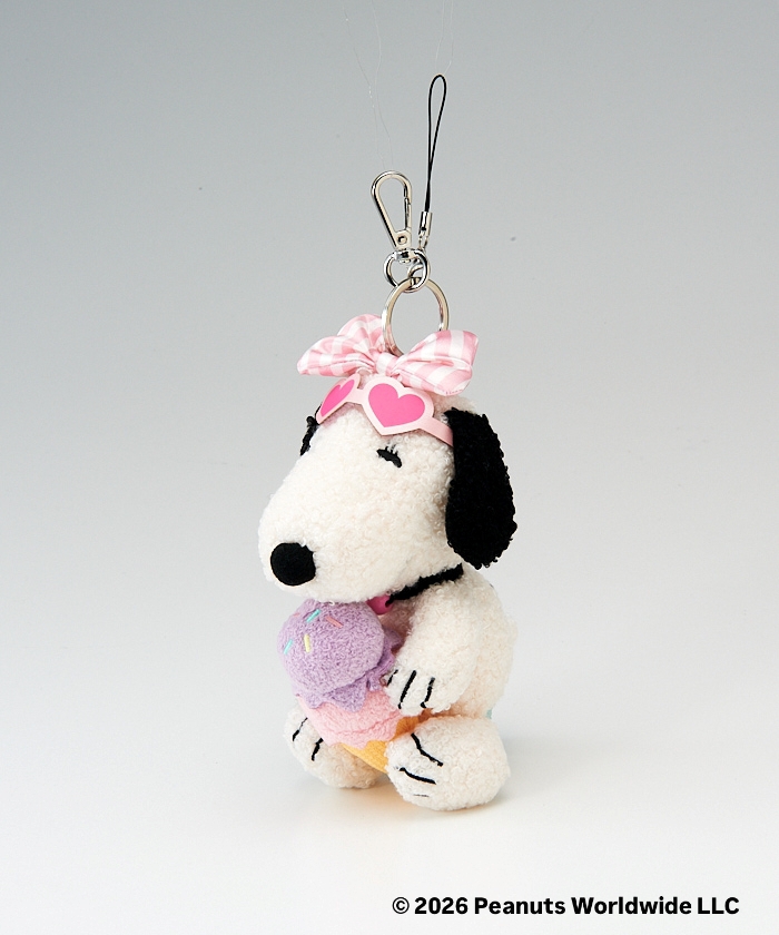 Umeda Snoopy Fest. 2026 Limited Edition - Snoopy / Olaf / Belle Plush Keychain