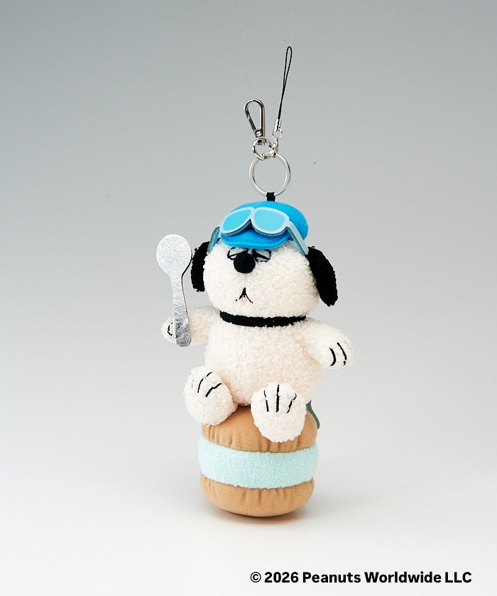 Umeda Snoopy Fest. 2026 Limited Edition - Snoopy / Olaf / Belle Plush Keychain