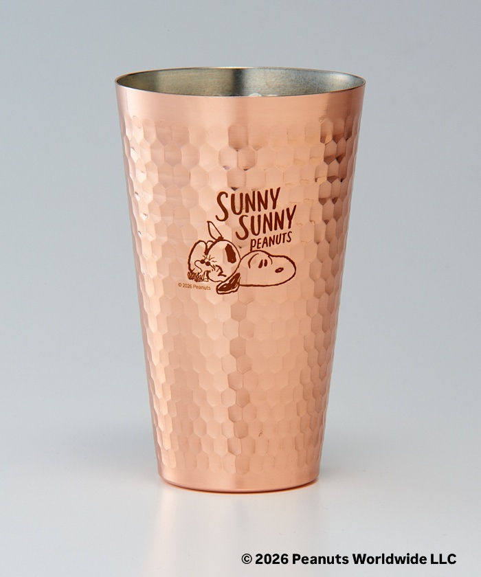Umeda Snoopy Fest. 2026 Limited Edition - AZUMA x Snoopy Japanese Craftsman Handmade Copper Tumbler