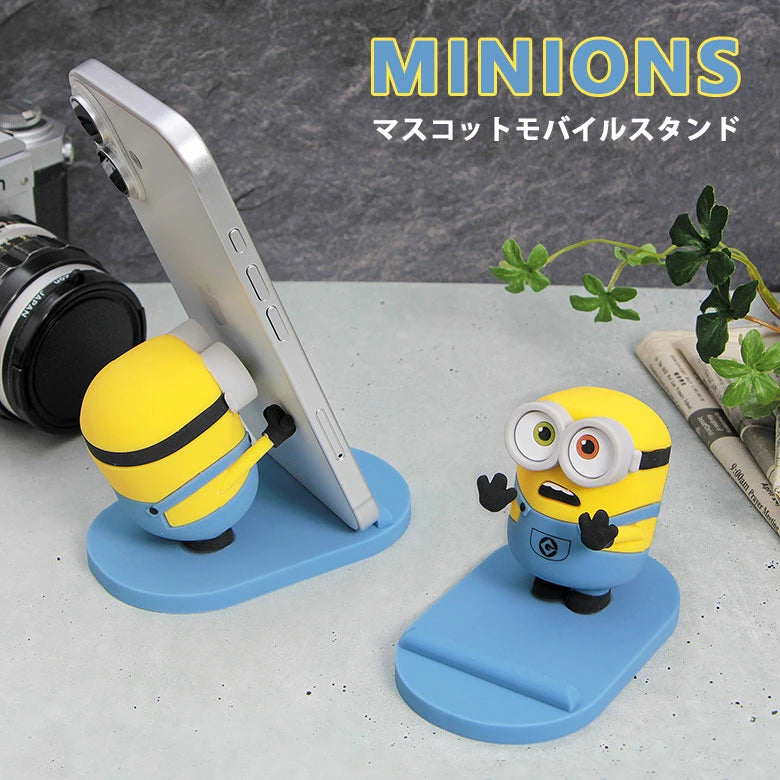 【現貨】Minions Bob Mascot Mobile Stand 手機座 手機支架
