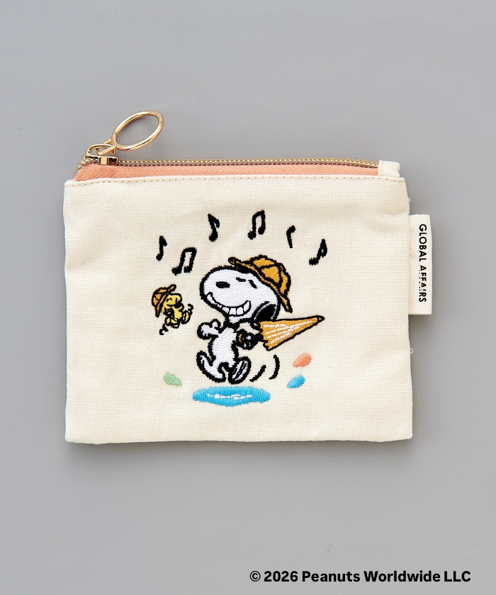 Umeda Snoopy Fest. 2026 Limited Edition - Embroidered Mini Pouch