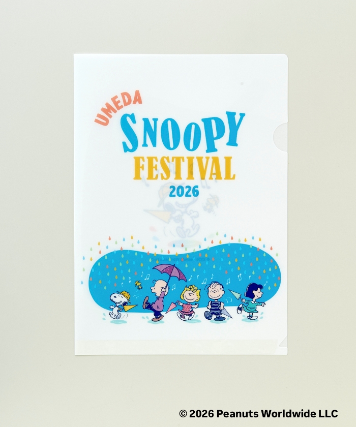 【預訂｜9月】Umeda Snoopy Fest. 2026 阪急展限定 - A4 File