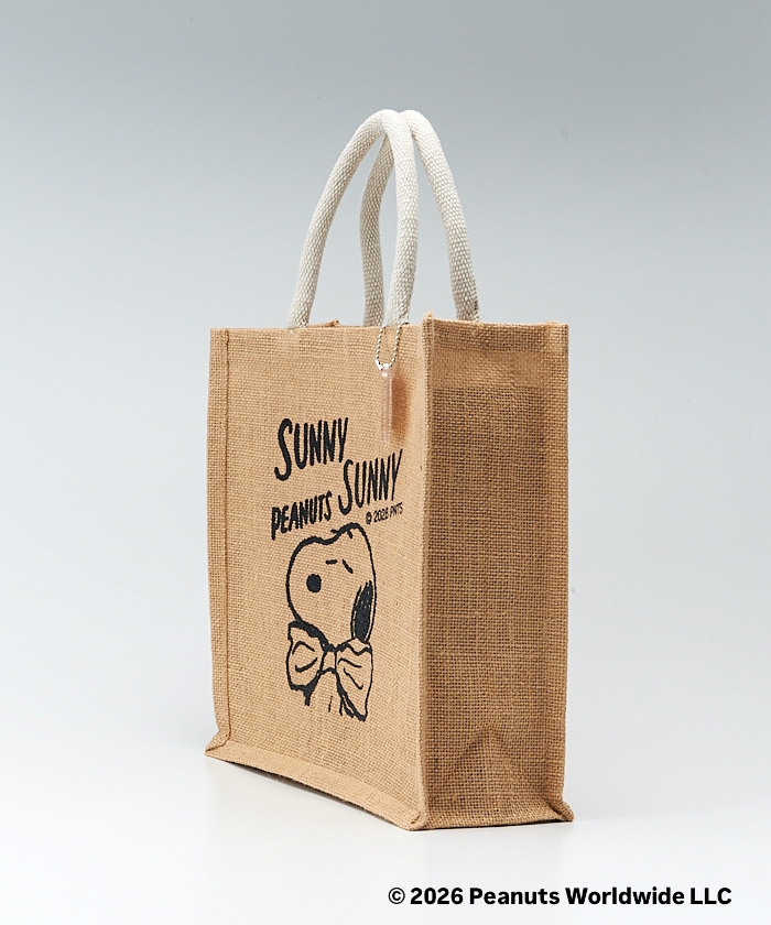 Umeda Snoopy Fest. 2026 Limited Edition - Square Tote Bag with Small Charm