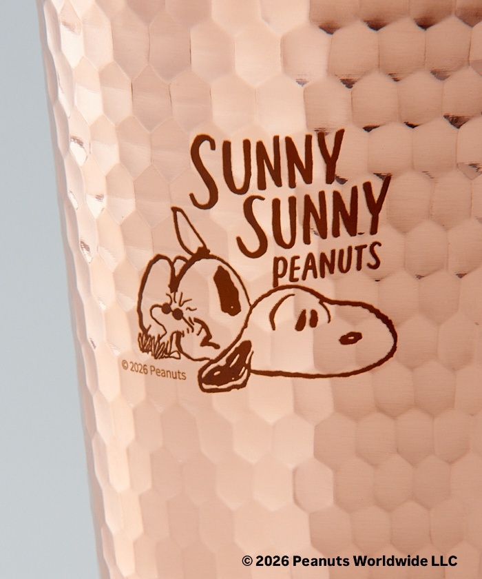 Umeda Snoopy Fest. 2026 Limited Edition - AZUMA x Snoopy Japanese Craftsman Handmade Copper Tumbler