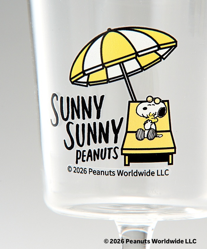 【預訂｜9月】Umeda Snoopy Fest. 2026 阪急展限定 - HARIO x Snoopy 高腳玻璃杯