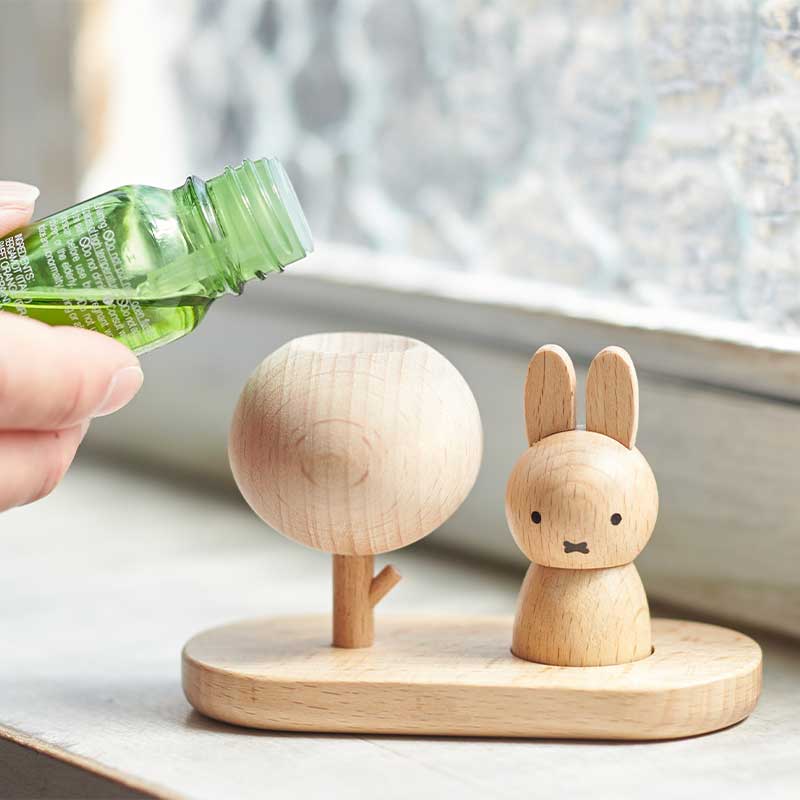 Miffy Natural Wood Aroma Diffuser Stand