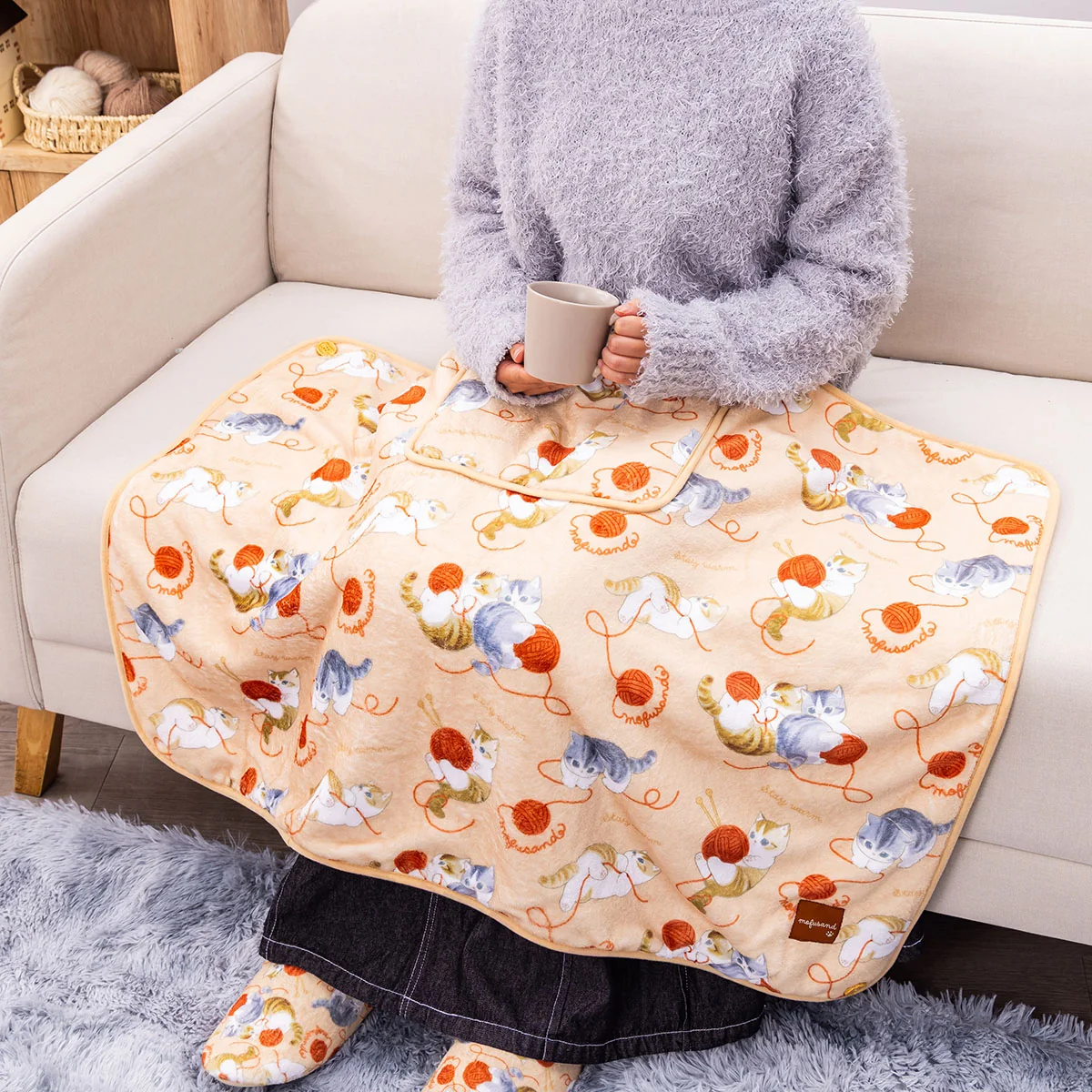 [Order Now] Mofusand 3-way cushion blanket