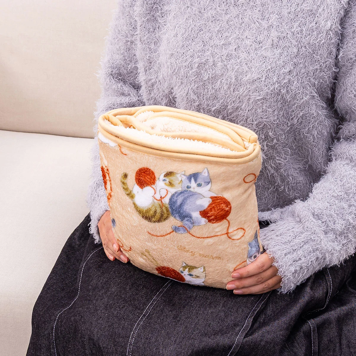 [Order Now] Mofusand 3-way cushion blanket