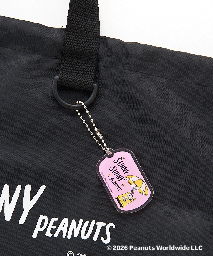 Umeda Snoopy Fest. 2026 Limited Edition - Drawstring Backpack with Small Charm