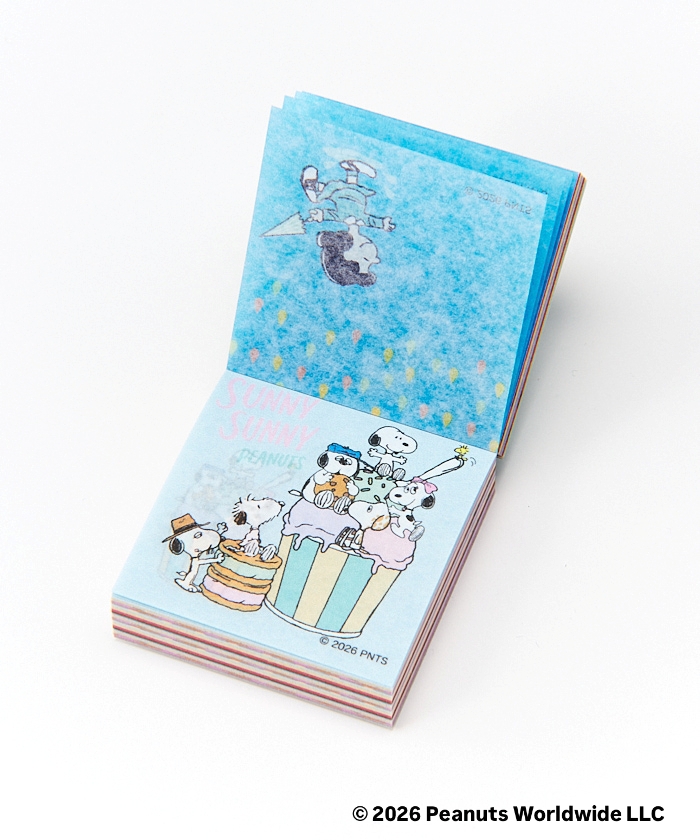 Umeda Snoopy Fest. 2026 Limited Edition - Memo Pad (365 pages of different designs)
