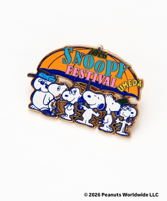 Umeda Snoopy Fest. 2026 Limited Edition - Metal Pin Badge