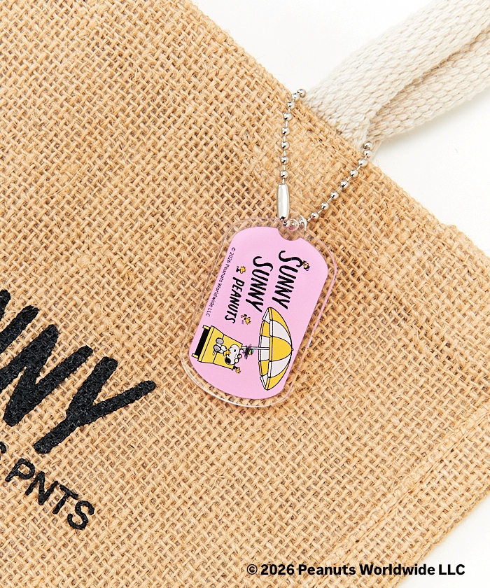 Umeda Snoopy Fest. 2026 Limited Edition - Square Tote Bag with Small Charm