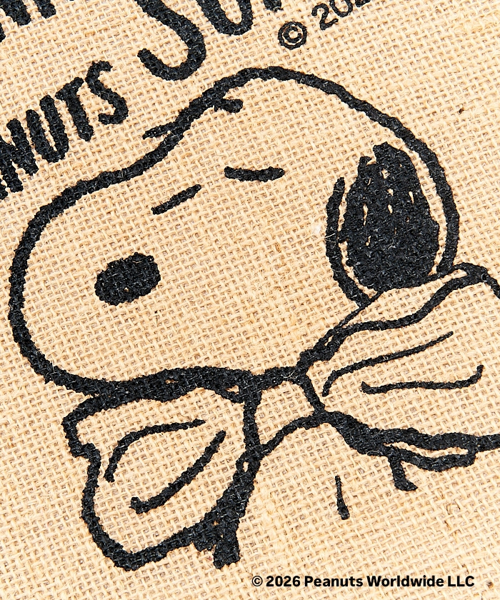 Umeda Snoopy Fest. 2026 Limited Edition - Square Tote Bag with Small Charm