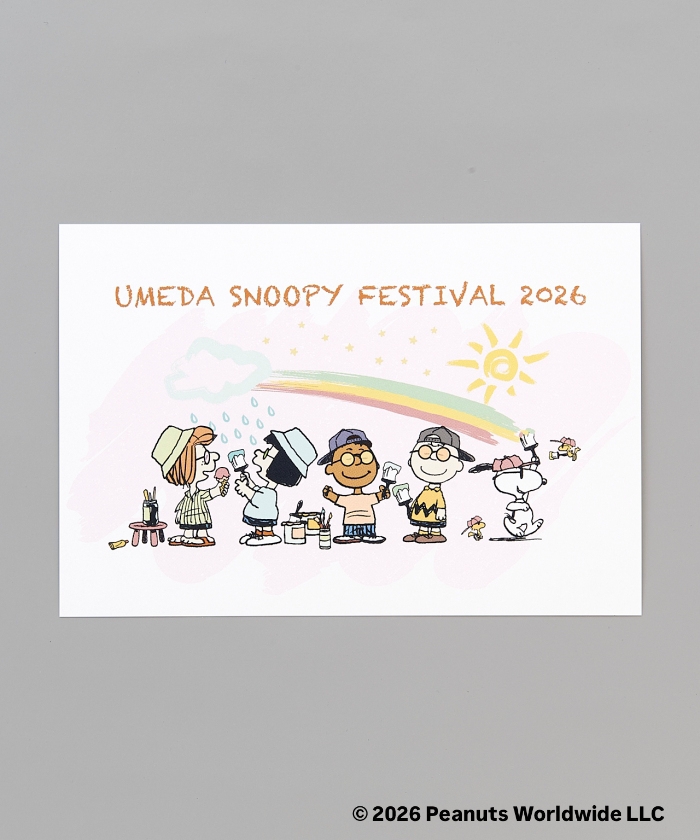 Umeda Snoopy Fest. 2026 Limited Edition - Postcard