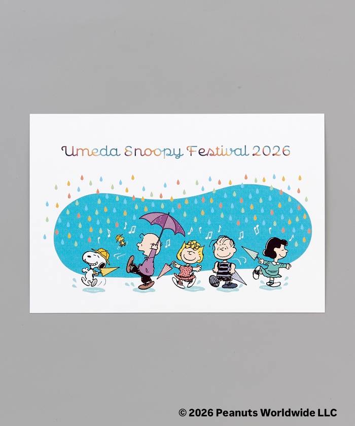 Umeda Snoopy Fest. 2026 Limited Edition - Postcard