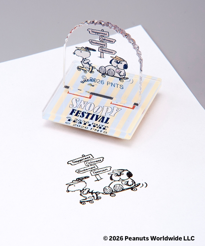Umeda Snoopy Fest. 2026 Limited Edition - Acrylic Stamp