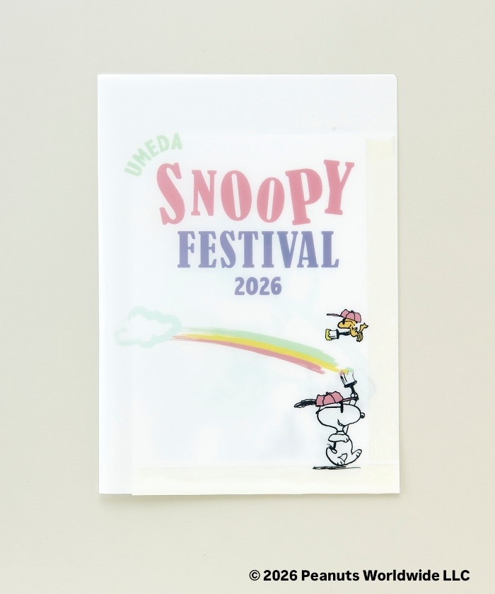 【預訂｜9月】Umeda Snoopy Fest. 2026 阪急展限定 - A5 File