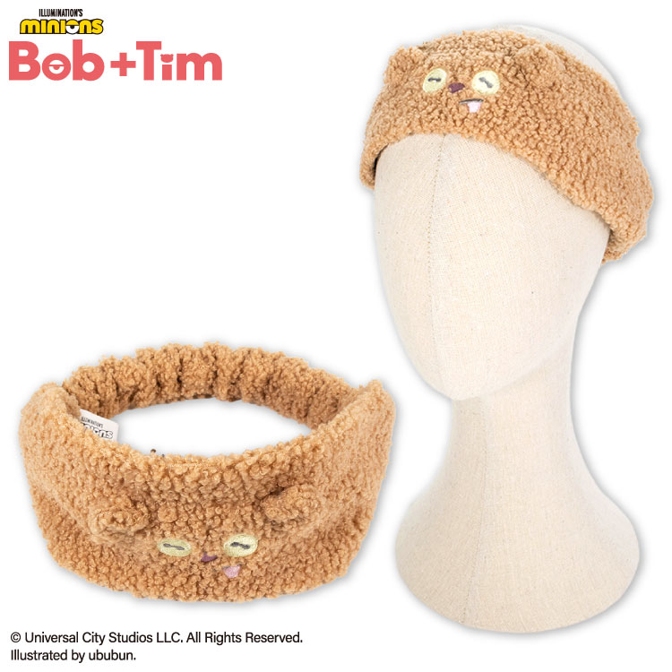 【訂貨】MINIONS Bob+Tim 洗臉髮帶