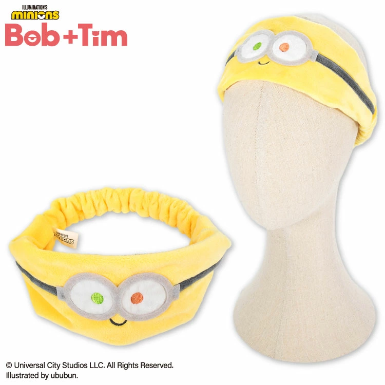 【訂貨】MINIONS Bob+Tim 洗臉髮帶