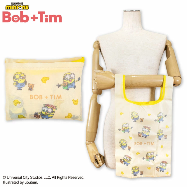 【訂貨】MINIONS Bob+Tim 環保袋