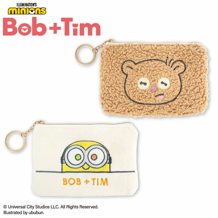 【訂貨】Minions Bob & Tim 紙巾袋 / 小物收納包