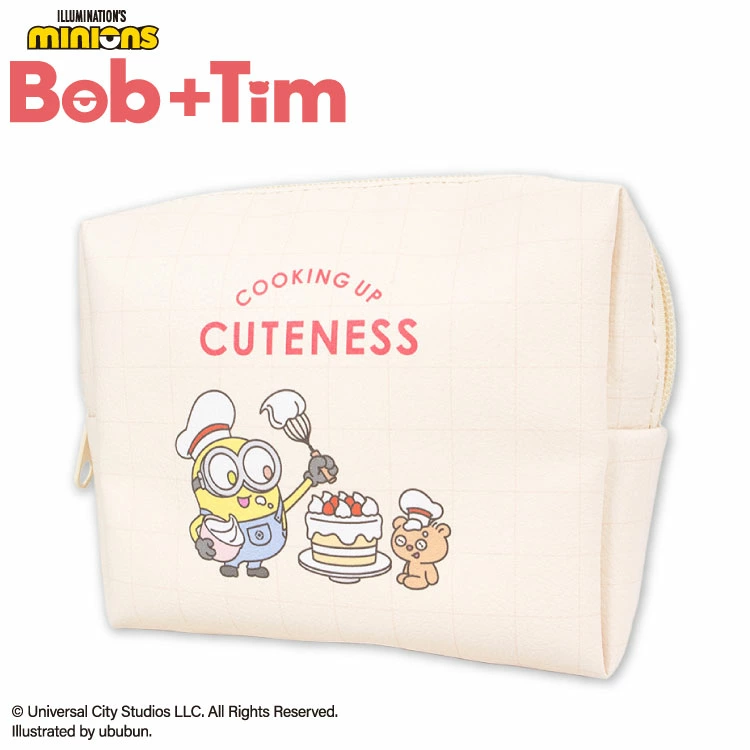 【訂貨】Minions Bob & Tim 化妝袋 / 小物收納包（Cooking Up Cuteness）
