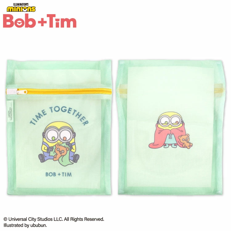 【訂貨】Minions Bob & Tim 洗衣袋（2pcs set）