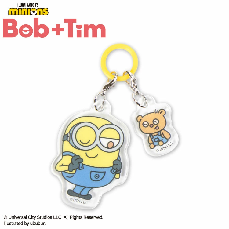 【訂貨】MINIONS Bob+Tim Marker Charm