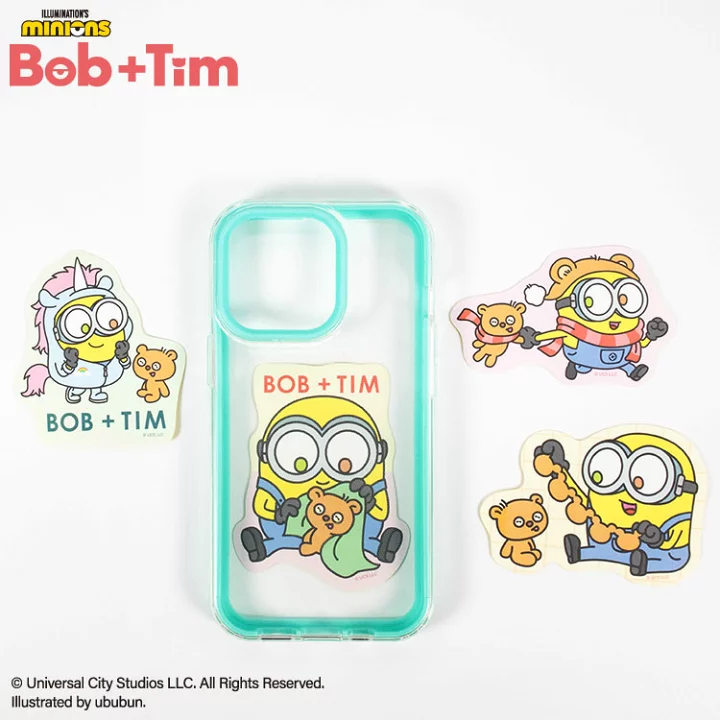 【訂貨】Minions Bob & Tim Die-Cut Sticker 貼紙