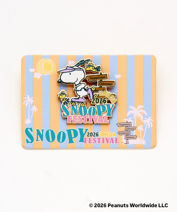 Umeda Snoopy Fest. 2026 Limited Edition - Metal Pin Badge