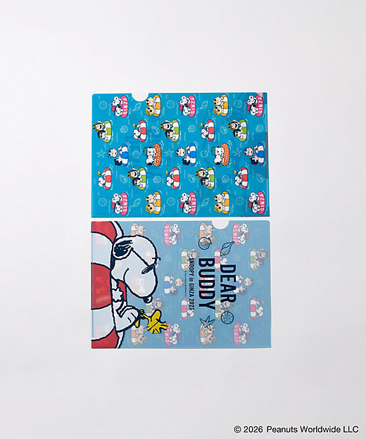 【預訂｜8月】Snoopy in Ginza 銀座展 2026 - A4 Clear File
