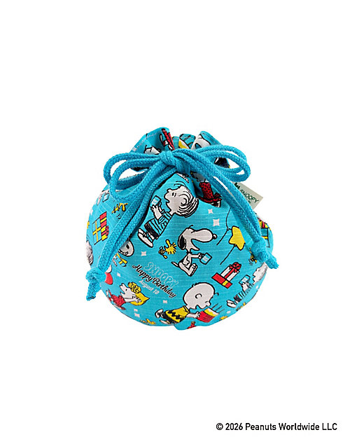 【Pre-order｜Aug】Snoopy in Ginza 2026 Snoopy Birthday - Round Drawstring Bag