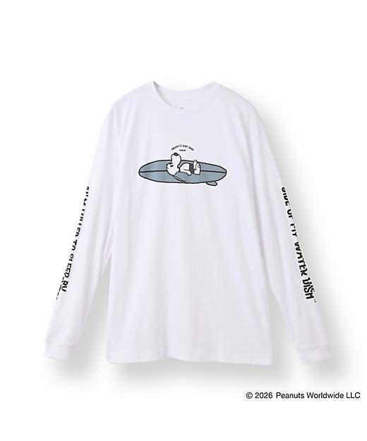 【預訂｜8月】Snoopy in Ginza 銀座展 2026 - SNOOPY’S SURF SHOP 長袖 Tshirt
