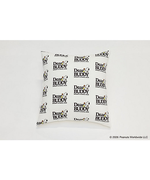 【預訂｜8月】Snoopy in Ginza 銀座展 2026 - 西川咕臣套 Cushion Cover